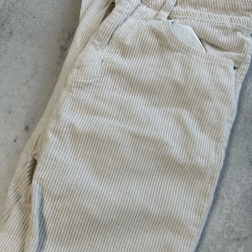 White Corduroy Pants